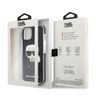 Karl Lagerfeld KLHCP13MTPEIKK iPhone 13/ 14 / 15 6,1" hardcase czarny/black Iconik Karl na NearMe.pl
