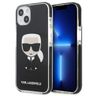 Karl Lagerfeld KLHCP13MTPEIKK iPhone 13/ 14 / 15 6,1" hardcase czarny/black Iconik Karl na NearMe.pl