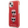 Karl Lagerfeld KLHCP13STPE2TR iPhone 13mini 5,4" hardcase czerwony/red Karl&Choupette Head na NearMe.pl