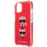 Karl Lagerfeld KLHCP13MTPE2TR iPhone 13/ 14 / 15 6,1" hardcase czerwony/red Karl&Choupette Head na NearMe.pl