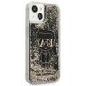Karl Lagerfeld KLHCP13MLGGKBK iPhone 13/ 14 / 15 6,1" czarny/black hardcase Liquid Glitter Gatsby na NearMe.pl