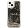 Karl Lagerfeld KLHCP13MLGGKBK iPhone 13/ 14 / 15 6,1" czarny/black hardcase Liquid Glitter Gatsby na NearMe.pl