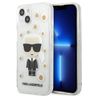 Karl Lagerfeld KLHCP13MHFLT iPhone 13/ 14 / 15 6,1" przezroczysty/transparent Flower Ikonik Karl na NearMe.pl