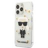 Karl Lagerfeld KLHCP13LHFLT iPhone 13Pro / 13 6,1" przezroczysty/transparent Flower Ikonik Karl na NearMe.pl