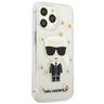 Karl Lagerfeld KLHCP13XHFLT iPhone 13Pro Max 6,7" przezroczysty/transparent Flower Ikonik Karl na NearMe.pl
