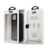 Karl Lagerfeld KLHCP13MSLMP1K iPhone 13 / 14 / 15 6,1" hardcase czarny/black Silicone Plaque na NearMe.pl