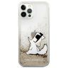 Karl Lagerfeld KLHCP12MGCFD iPhone 12/ 12 Pro 6,1" złoty/gold hardcase Liquid Glitter Choupette Fun na NearMe.pl