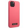 Karl Lagerfeld KLHCP13MSLMP1PI iPhone 13 / 14 / 15 6,1" hardcase fuksja/fuchsia Silicone Plaque na NearMe.pl