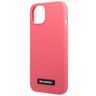 Karl Lagerfeld KLHCP13MSLMP1PI iPhone 13 / 14 / 15 6,1" hardcase fuksja/fuchsia Silicone Plaque na NearMe.pl