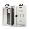 Karl Lagerfeld KLHCP13LSLMP1K iPhone 13 Pro / 13 6,1" hardcase czarny/black Silicone Plaque na NearMe.pl
