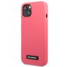 Karl Lagerfeld KLHCP13SSLMP1PI iPhone 13mini 5,4" hardcase fuksja/fuchsia Silicone Plaque na NearMe.pl
