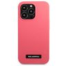 Karl Lagerfeld KLHCP13LSLMP1PI iPhone 13 Pro / 13 6,1" hardcase fuksja/fuchsia Silicone Plaque na NearMe.pl