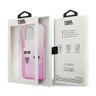 Karl Lagerfeld KLHCP13LTGKCP iPhone 13Pro / 13 6,1" hardcase różowy/pink Gradient Ikonik Karl & Choupette na NearMe.pl