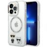 Karl Lagerfeld KLHMP14LHKCT iPhone 14Pro 6,1" hardcase przeźroczysty/transparent Karl & Choupette Aluminium Magsafe na NearMe.pl
