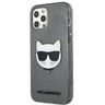 Karl Lagerfeld KLHCP12MCHTUGLB iPhone12/12 Pro 6,1" czarny/black hardcase Glitter Choupette na NearMe.pl