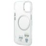 Karl Lagerfeld KLHMP14SHKCT iPhone 14/ 15 / 13 6,1" hardcase przeźroczysty/transparent Karl & Choupette Aluminium Magsafe na NearMe.pl