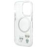 Karl Lagerfeld KLHMP14XHKCT iPhone 14Pro Max 6,7" hardcase przeźroczysty/transparent Karl & Choupette Aluminium Magsafe na NearMe.pl