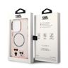Karl Lagerfeld KLHMP14XHKCP iPhone 14Pro Max 6,7" hardcase różowy/pink Karl & Choupette Aluminium Magsafe na NearMe.pl