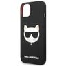 Karl Lagerfeld KLHMP14MSLCHBK iPhone 14Plus / 15 Plus 6,7" hardcase czarny/black Silicone Choupette Head Magsafe na NearMe.pl