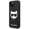 Karl Lagerfeld KLHMP14MSLCHBK iPhone 14Plus / 15 Plus 6,7" hardcase czarny/black Silicone Choupette Head Magsafe na NearMe.pl