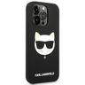 Karl Lagerfeld KLHMP14XSLCHBK iPhone 14Pro Max 6,7" hardcase czarny/black Silicone Choupette Head Magsafe na NearMe.pl