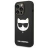 Karl Lagerfeld KLHMP14XSLCHBK iPhone 14Pro Max 6,7" hardcase czarny/black Silicone Choupette Head Magsafe na NearMe.pl