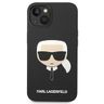 Karl Lagerfeld KLHMP14MSLKHBK iPhone 14 Plus / 15 Plus 6,7" hardcase czarny/black Silicone Karl`s Head Magsafe na NearMe.pl