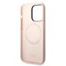 Karl Lagerfeld KLHMP14LSLKHLP iPhone 14 Pro 6,1" hardcase jasnoróżowy/light pink Silicone Karl`s Head Magsafe na NearMe.pl