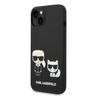 Karl Lagerfeld KLHMP14SSSKCK iPhone 14/ 15 / 13 6,1" hardcase czarny/black Liquid Silicone Karl & Choupette Magsafe na NearMe.pl