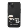 Karl Lagerfeld KLHMP14SSSKCK iPhone 14/ 15 / 13 6,1" hardcase czarny/black Liquid Silicone Karl & Choupette Magsafe na NearMe.pl