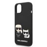 Karl Lagerfeld KLHMP14MSSKCK iPhone 14 Plus / 15 Plus 6,7" hardcase czarny/black Liquid Silicone Karl & Choupette Magsafe na NearMe.pl