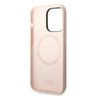 Karl Lagerfeld KLHMP14LSSKCI iPhone 14 Pro 6,1" hardcase jasnoróżowy/light pink Silicone Karl & Choupette Magsafe na NearMe.pl