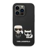 Karl Lagerfeld KLHMP14XSSKCK iPhone 14Pro Max 6,7" hardcase czarny/black Liquid Silicone Karl & Choupette Magsafe na NearMe.pl