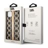 Karl Lagerfeld KLHCP14SPGKLSKW iPhone 14 / 15 / 13 6,1" hardcase brązowy/brown Monogram Stripe na NearMe.pl