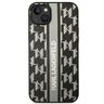Karl Lagerfeld KLHCP14MPGKLSKG iPhone 14 Plus / 15 Plus 6,7" hardcase szary/grey Monogram Stripe na NearMe.pl