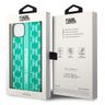 Karl Lagerfeld KLHCP14SPGKLSKN iPhone 14 / 15 / 13 6,1" hardcase zielony/green Monogram Stripe na NearMe.pl