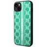 Karl Lagerfeld KLHCP14SPGKLSKN iPhone 14 / 15 / 13 6,1" hardcase zielony/green Monogram Stripe na NearMe.pl