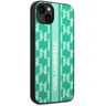 Karl Lagerfeld KLHCP14MPGKLSKN iPhone 14 Plus / 15 Plus 6,7" hardcase zielony/green Monogram Stripe na NearMe.pl