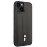 Karl Lagerfeld KLHCP14SPSQPK iPhone 14 / 15 / 13 6,1" hardcase czarny/black Puffy Ikonik Pin na NearMe.pl