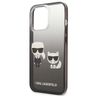 Karl Lagerfeld KLHCP13LTGKCK iPhone 13 Pro / 13 6,1" hardcase czarny/black Gradient Ikonik Karl & Choupette na NearMe.pl