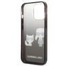 Karl Lagerfeld KLHCP13LTGKCK iPhone 13 Pro / 13 6,1" hardcase czarny/black Gradient Ikonik Karl & Choupette na NearMe.pl