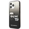Karl Lagerfeld KLHCP13LTGKCK iPhone 13 Pro / 13 6,1" hardcase czarny/black Gradient Ikonik Karl & Choupette na NearMe.pl