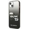 Karl Lagerfeld KLHCP13STGKCK iPhone 13 mini 5,4" hardcase czarny/black Gradient Ikonik Karl & Choupette na NearMe.pl