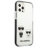 Karl Lagerfeld KLHCP12MTPEKCW iPhone 12/12 Pro hardcase biały/white Karl&Choupette na NearMe.pl