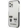 Karl Lagerfeld KLHCP12MTPEKCW iPhone 12/12 Pro hardcase biały/white Karl&Choupette na NearMe.pl