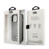 Karl Lagerfeld KLHCP13LSFMP2DG iPhone 13Pro / 13 6,1" hardcase srebrny/silver Saffiano Plaque na NearMe.pl