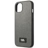 Karl Lagerfeld KLHCP13MSFMP2DG iPhone 13/ 14 / 15 6,1" hardcase srebrny/silver Saffiano Plaque na NearMe.pl