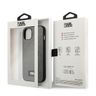 Karl Lagerfeld KLHCP13MSFMP2DG iPhone 13/ 14 / 15 6,1" hardcase srebrny/silver Saffiano Plaque na NearMe.pl