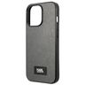 Karl Lagerfeld KLHCP13XSFMP2DG iPhone 13Pro Max 6,7" hardcase srebrny/silver Saffiano Plaque na NearMe.pl