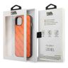 Karl Lagerfeld KLHCP13MPTLO iPhone 13/ 14 / 15 6,1" hardcase pomarańczowy/orange Perforated Allover na NearMe.pl